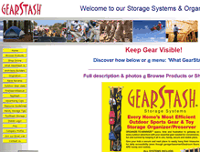 Tablet Screenshot of gearstoragesystems.com